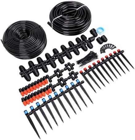 SUNGOOYUE Quick Connect Drip Irrigation Kit, Adjustable Root Watering by SUNGOOYUE