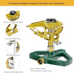 FANHAO 100% Metal Impact Lawn Sprinkler for Yard, Covers Up to 5800 sq. Ft - Image 3