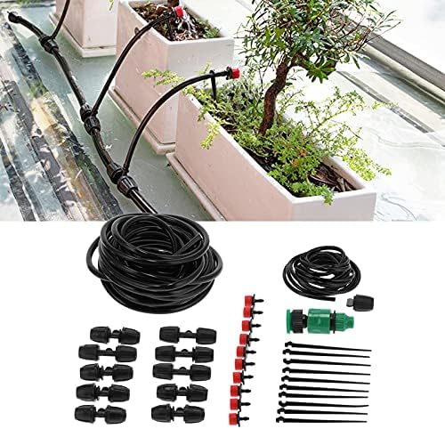 FLEXMAN 10M Drip Irrigation Kit, Adjustable Volume Water Dripper with Detachable Cover, Garden Automatic Watering Drip Irrigation System for Garden, Greenhouse, Flower Bed, Patio - Image 5