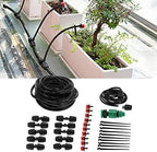 Automatic Garden Watering System, Drip Irrigation Kit with 10 Adjustable Drippers for Potted Plants, Raised Beds, Flower Boxes and Vegetable Gardens, Includes 10m 8/11 Hose - Image 3
