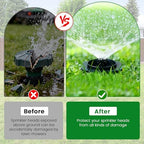 12-Pack Sprinkler Head Protectors - Sprinkler Head Guards for Lawn - Image 4