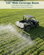6-Nozzle Sprayer Boom Kit, 122" Folding Spray Boom for ATV & UTV - Image 2