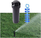 Shower Head 5Pcs G3/4" Lifting Type Buried Rotating Sprinkler 40°~360°Adjustable Pop-up Sprinkler Lawn Football Field Turf Irrigation Nozzle Watering Supplies - Image 4