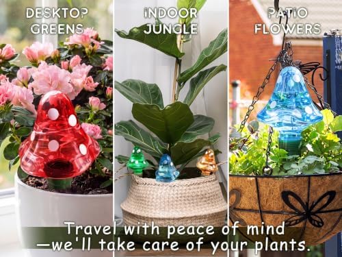 Plant Self Watering Stakes Automatic Terracotta Watering Bulbs Globes - Image 6