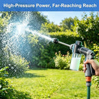 Hose Hawk Pro Pressure Washer Gun, High Pressure Hose Nozzle with 4 Spray Modes, Adjustable Handheld Pressure Washer Nozzle for 3/4" Garden Hose, Watering Sprayer for Car Yard Patio Pets Washing (C) - Image 6