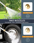 Upgraded Jet Nozzle for Garden Hose Power Washer Wand - Image 4