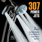 AquaCare Polaris 208-mode High Pressure Shower Head Combo with Hydro Arms - Image 4