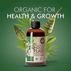 Organic Indoor Plant Food - All-Purpose Liquid Fertilizer - Best for Live Houseplants Indoors + Common Home Outdoor Plants in Pots (8 oz) (Pack of 2) - Image 7
