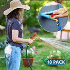 VIHOSE 10 Pack Brass Hose Bib 3/4" Mip X 3/4" Mht, Red Spigot - Image 5