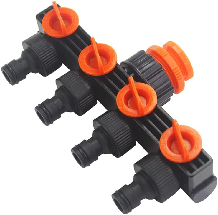 4 Way Hose Splitters, Automatic Watering Water Pipe Linker Garden Water Irrigation Tool, 4 Way Hose Splitter Watering Accessories - Image 5