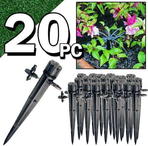 20 Antelco Drip Irrigation Spike Flow Control Dripper Micro Irrigation Systems - Image 2