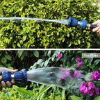 HOSUN Fireman Hose Nozzle & Garden Hose Nozzle, 100% Heavy Duty Metal, Water Hose Nozzle with 8 Different Spray Patterns - Image 4