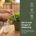 Automatic Watering Cotton Rope Prevents and Underwatering 2pcs Self-Watering Wick Cord Made of Polyester Cotton for Potted Plants and Indoor Plants for Home and Hydroponic - Image 3