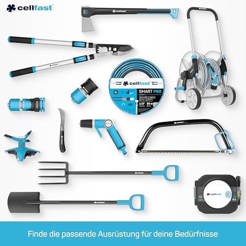 Cellfast 19-022N SPRING Irrigation Hose 3 Channel Complete with Nozzles, Uniform Hydration, UV Resistant, 1/2" 15m - Image 7