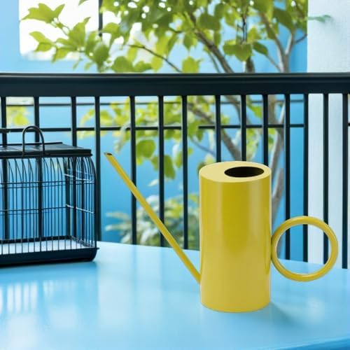 Generic Stainless Steel Indoor Watering Can 51oz 1500ml Lightweight Long Neck Watering Pot for Succulents and Vegetables with Stylish Design for Indoor Gardening - Image 6