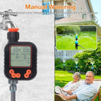 Automatic Watering Timer G3/4 Female Thread Programmable LCD Display Digital Irrigation Water Timer with Rain Sensor for Faucet - Image 2