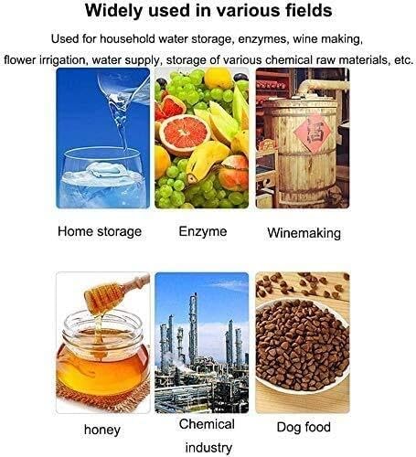 Storage Fermentation Barrels Food Grade Plastic Wine Barrels Can Contain Water, Honey, Wine and Other Liquid - Image 6