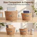 Seagrass Planter Basket Stylish Planter Baskets, Set of 4 - Image 2