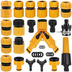 Standard Garden Hose Quick Connect Connector Set by Unknown