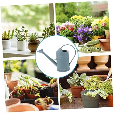 1.8l Blue Long Spout Watering Can for Garden Houseplants - Image 3