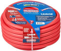 Underhill Proline Rubber Series Heavy-Duty Garden Hose for Hot or Cold Water, Lightweight, 500 PSI BP, 150 PSI WP, H75-100PRO-R 3/4 Inch x 100 ft Red by Underhill