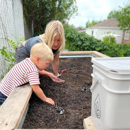 Thirsty Earth: CottaCup Automatic Olla Watering System for Your Garden (3 Cup Kit) - Image 5