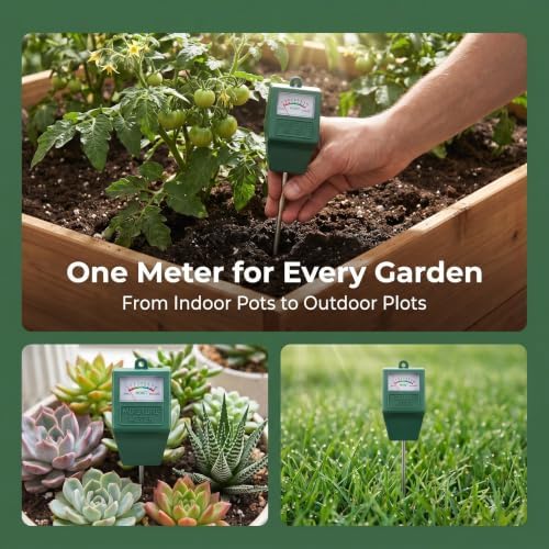 6pcs Soil Moisture Meter Garden Tester for Vegetables and Landscaping - Image 3