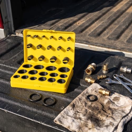 362pcs Hydraulic O Ring Kit Nitrile Rubber Oil Resistant Seals - Image 7