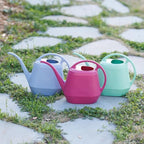 Bloem Aqua Rite 144 oz Plastic Watering Can, Long Spout, Fuchsia, 2-Pack - Image 7