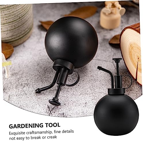 Watering Can Black Xmas 500ml Stainless Steel for Flowers and Plants - Image 4