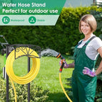 TomCare Garden Hose Holder, Heavy Duty Water Hose Hanger for 160FT Hose - Image 5