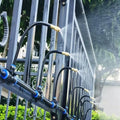 Vibeo Outside Patio Mist Cooling System with 360° Adjustable Copper Nozzles by Unknown