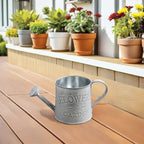 EXCEART 12 pcs Retro Iron Bucket Flowerpot Decorative Storage Containers for Home Decor Garden Display and Rustic Centerpieces - Image 7