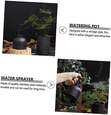 Plant Mister Spray Bottle, Vintage Stainless Steel Indoor Watering Can - Image 6