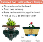 DUNCHATY Stackable Planter, Vertical Garden Planter with Wheels and Tools, Self Watering Strawberry Planter Indoor/Outdoor 7 Tier Herb Planter Pots for Growing Vegetables and Succulents,Pine Green - Image 5