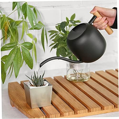 Stainless Steel Watering Can Long Spout 1200ml Metal Pot for Garden Planting Tool - Image 6