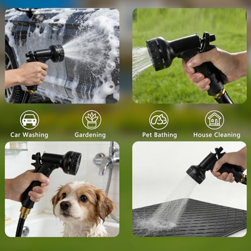 100FT Garden Hose Ultra Lightweight Outdoor Water Hose for Yard Garden - Image 6