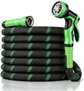 Ultra-Lightweight Garden Hose 50 ft with Spray Nozzles by Sunifier