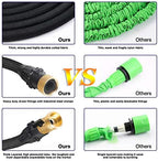 J&B XpandaHose 75ft Expandable Garden Hose - Heavy Duty Superior Strength 3750D - 4 -Layer Latex Core - Extra Strong Brass Connectors and Storage Bag (Black 75) - Image 7