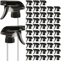 Eco-Friendly Trigger Spray Nozzles – All Plastic, No Metal Spring, 3 Spray Modes, Fits 8oz & 16oz Spray Bottles for Home & Garden (Back-48 Pack) by Qualitymeansyouandme