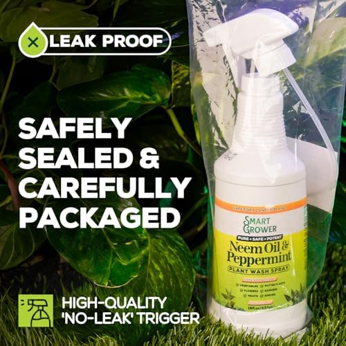 Neem Oil Spray for Plants with Peppermint Oil. Indoor & Outdoor Plant Use - Image 5