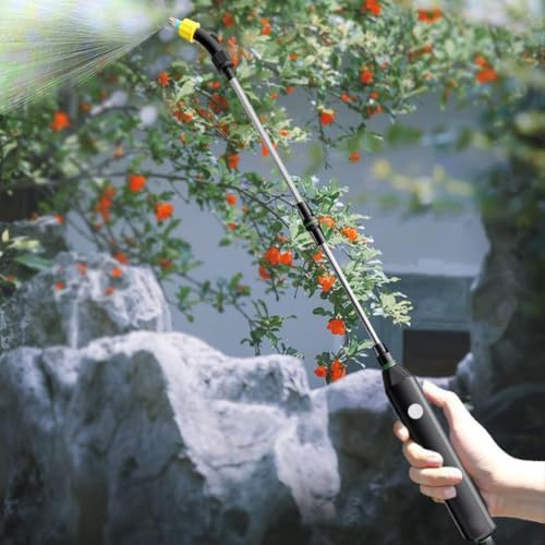 23.6 Inch Battery Powered Sprayer Wand with 11L Foldable Bucket - Image 5