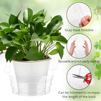 Baderke 12 Pcs Hanging Plant Water Catcher Tray,8 10 12 Inch - Image 3