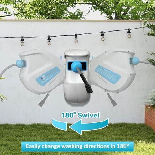 RIDGE WASHER Pressure Washer Hose Reel, 65 FT X 1/4'' - Image 3