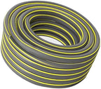 Garden Hose with Fittings for Irrigation Flexible Kink Free Water Hose for Balcony Patio Outdoor Gardening and Car Washing Gray-4-points 40m by Unknown