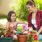 5pcs Kids Metal Watering Can Set: Mini Watering Cans for Indoor Plants - Small Metal Garden Can with Sprinkler Head for Houseplants Toddler Garden Water can Outdoor Flowers Pots Assorted - Image 3