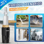 Magula Adjustable Long Range Pressure Washer Nozzle Kit, 4–4.5 GPM Downstream Injector, 40FT Spray, 1/4” Quick Connect, 15 Feet Hose, Pressure Washer Spray Nozzle | W/ 2000 to 4500 PSI - Image 4