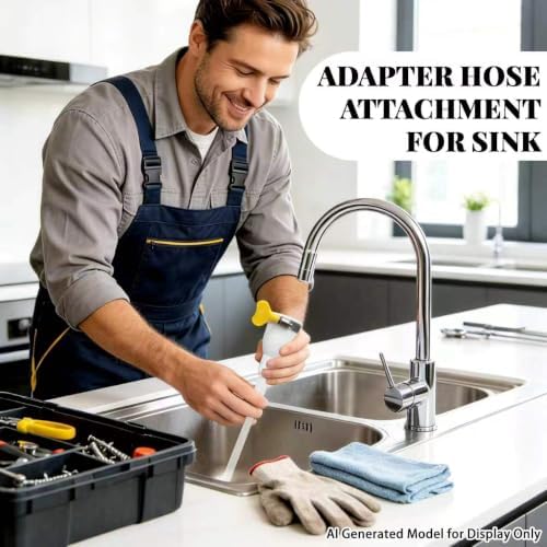 20 FT Faucet Hose Adapter for Sink, Transparent PVC Extra Long Hose and Faucet Connector with Hose Clamp for Bucket, Garden, Sink, Pet Bathing - Image 6