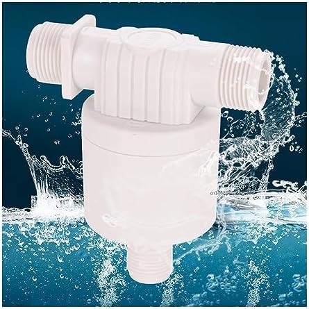 0.2-12kg 1" Male Thread Water Level Valve Tower Float Ball Valve Tank Flush Toilet Accessories External Installatio (Size : 3/4", Color : Upper Water Inlet) by Unknown