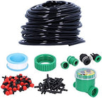 25M Automatic Sync Drip Irrigation Kit for Garden Plant Flower Watering System, Adjustable Dripper for Greenhouses, PVC + ABS Material - Image 6